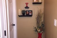 Cute Idea To Decorate The End Of A Hallway Floating Shelves for measurements 2448 X 3264