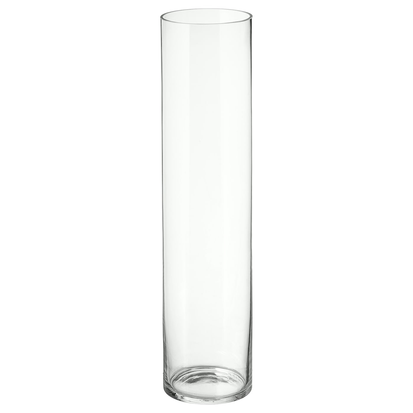 Cylinder Vase Clear Glass 26 intended for proportions 1400 X 1400