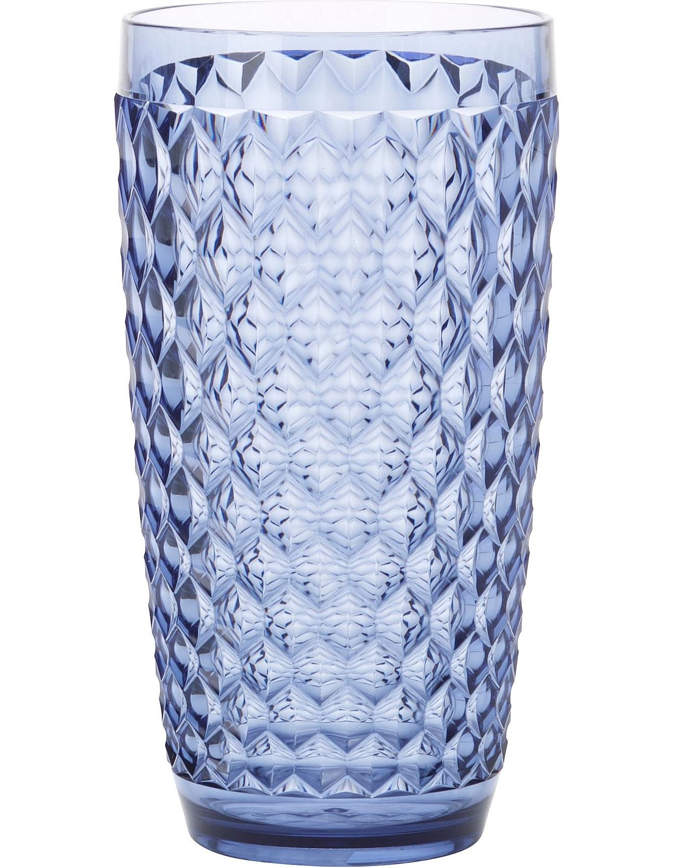 David Jones Indigo Nights Faceted Tall Tumbler in size 1320 X 1700