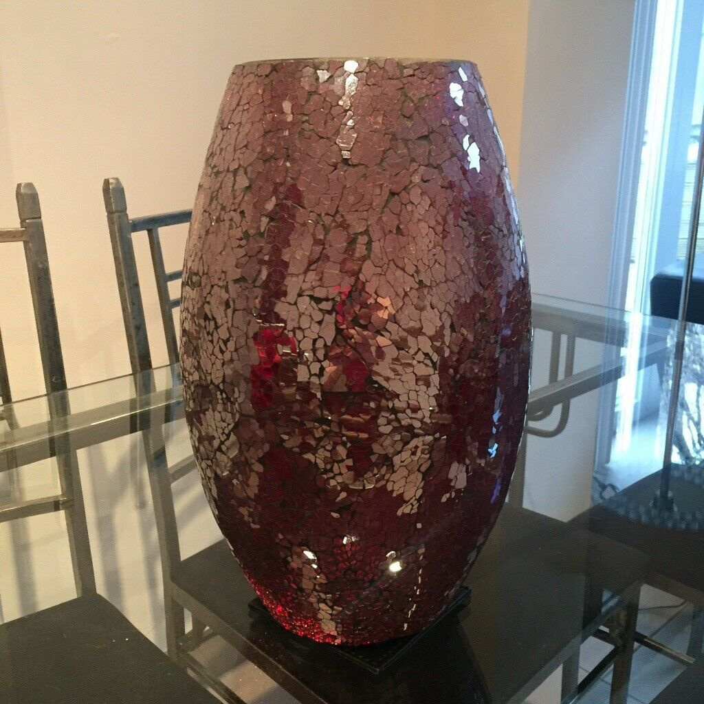 Debenhams Home Collection Large Red Crackled Vase In East Kilbride Glasgow Gumtree pertaining to dimensions 1024 X 1024