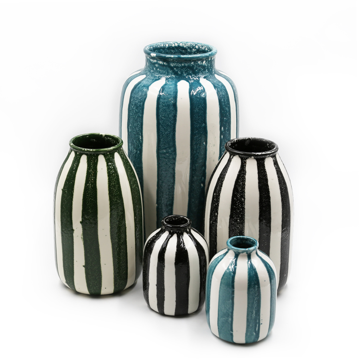 Decorative Vase Riviera Bleu Sarah H14 In Maison Sarah intended for measurements 1200 X 1200