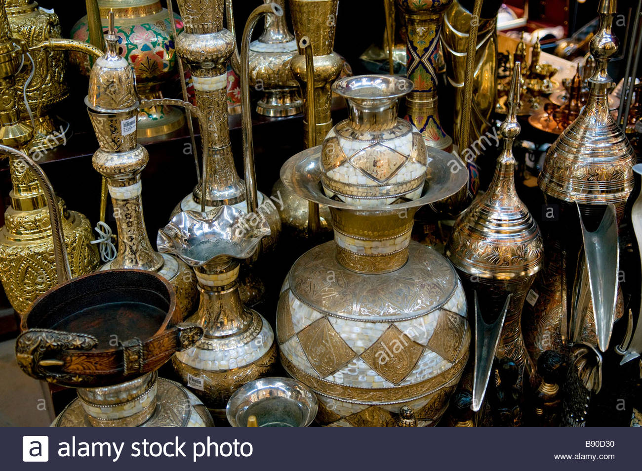 Decorative Vases And Pots Market Stall Dubai Uae Stock regarding dimensions 1300 X 953