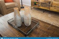 Decorative Vases On Coffee Table Stock Photo Image Of Wire pertaining to sizing 1600 X 1155