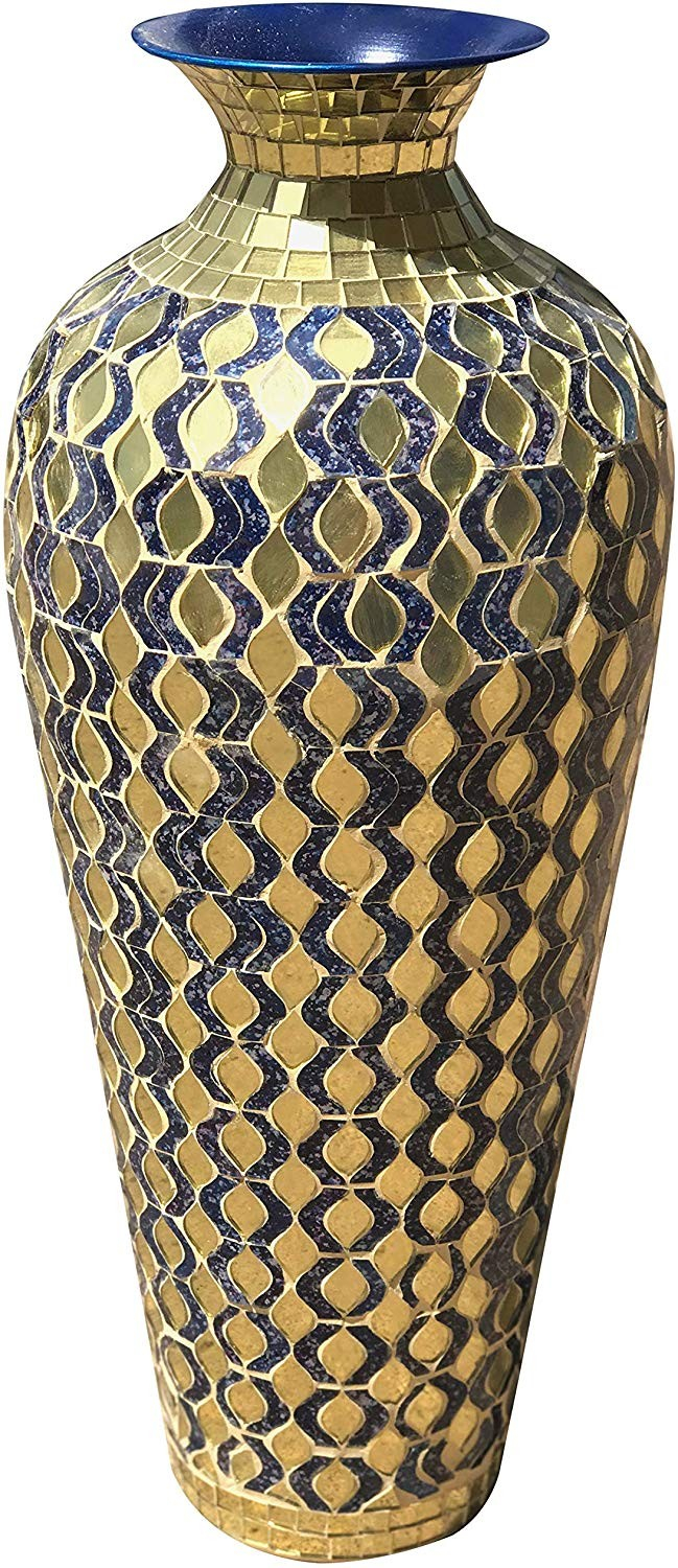 Decorshore Bella Palacio Decorative Metal Floor Vase With with sizing 649 X 1500