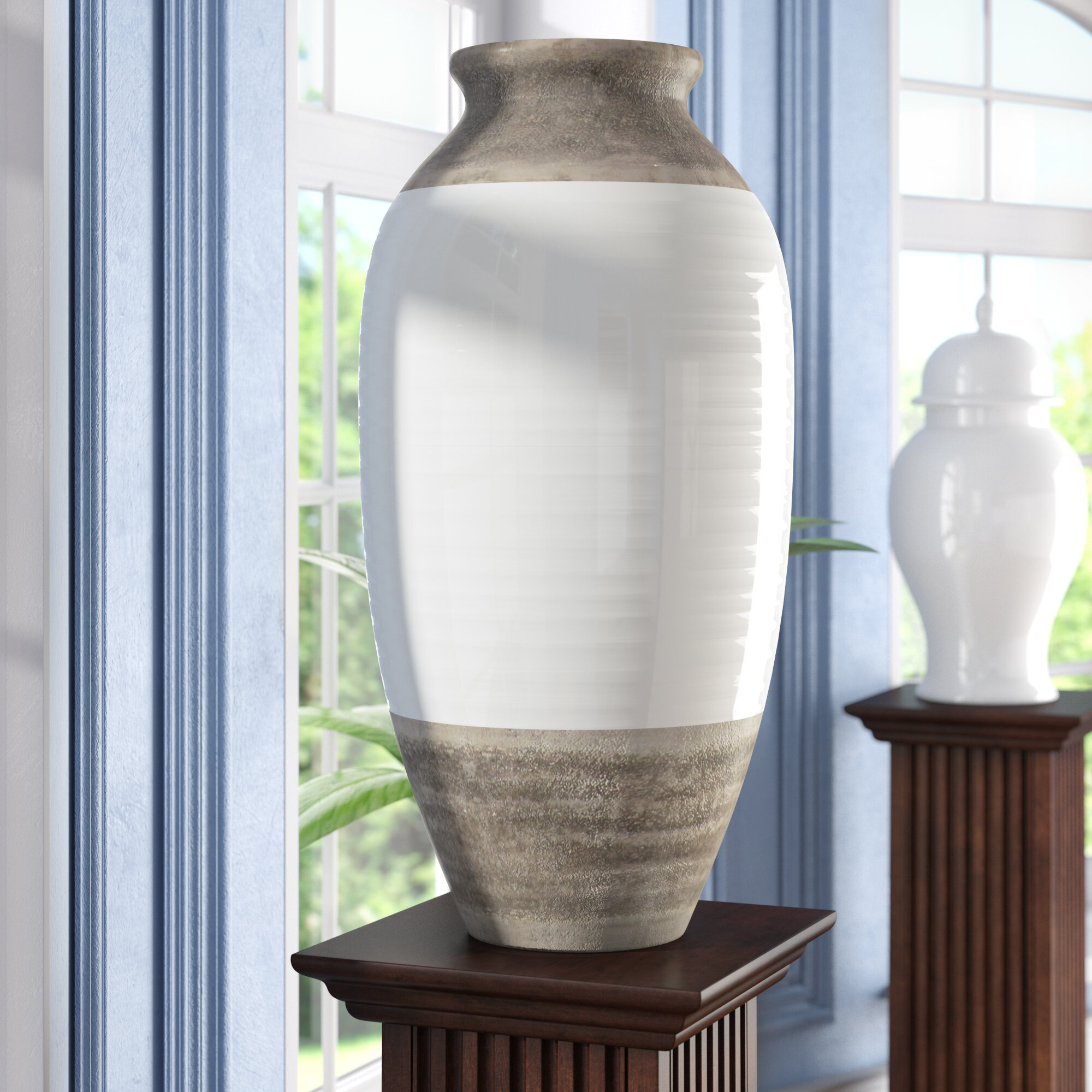 Details About Alcott Hill Lemasters Modern Bud Ceramic Floor Vase regarding sizing 2000 X 2000