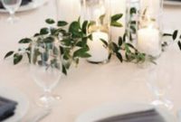 Diamond Cylinder Vases With Fresh Greenery Wedding pertaining to sizing 1242 X 2208