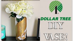 Diy Dollar Tree Gold Vase Under 10 Kym Yvonne in proportions 1280 X 720