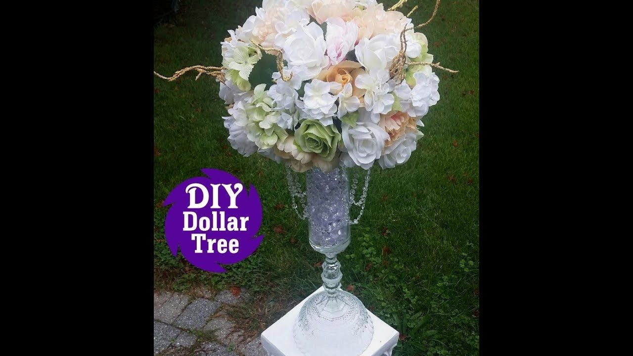 Diy Dollar Tree L Wedding Reception Table Centerpiece L Tall for measurements 1280 X 720