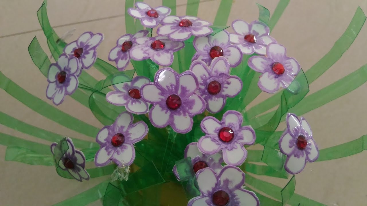 Diy Flower Vase From Plastic Bottle intended for proportions 1280 X 720