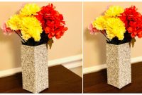 Diy Flower Vase Making Diy Home Decor Easy Waste Material Craft Ideas inside measurements 1280 X 720