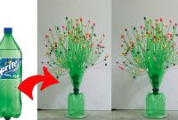 Diy Flower Vase Using With Plastic Bottle Craft Ideas in dimensions 1280 X 720