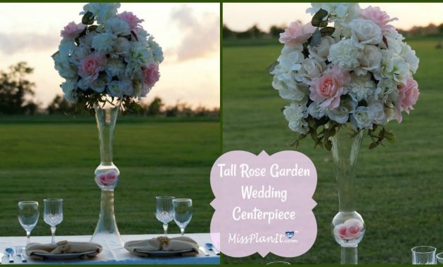 Diy Tall Rose Garden Wedding Centerpiece Diy Tall Centerpieces Diy Tutorial with dimensions 1280 X 720