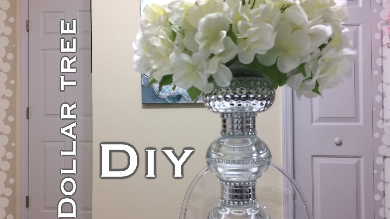 Dollar Tree Glam Centerpiece Diy intended for proportions 1280 X 720