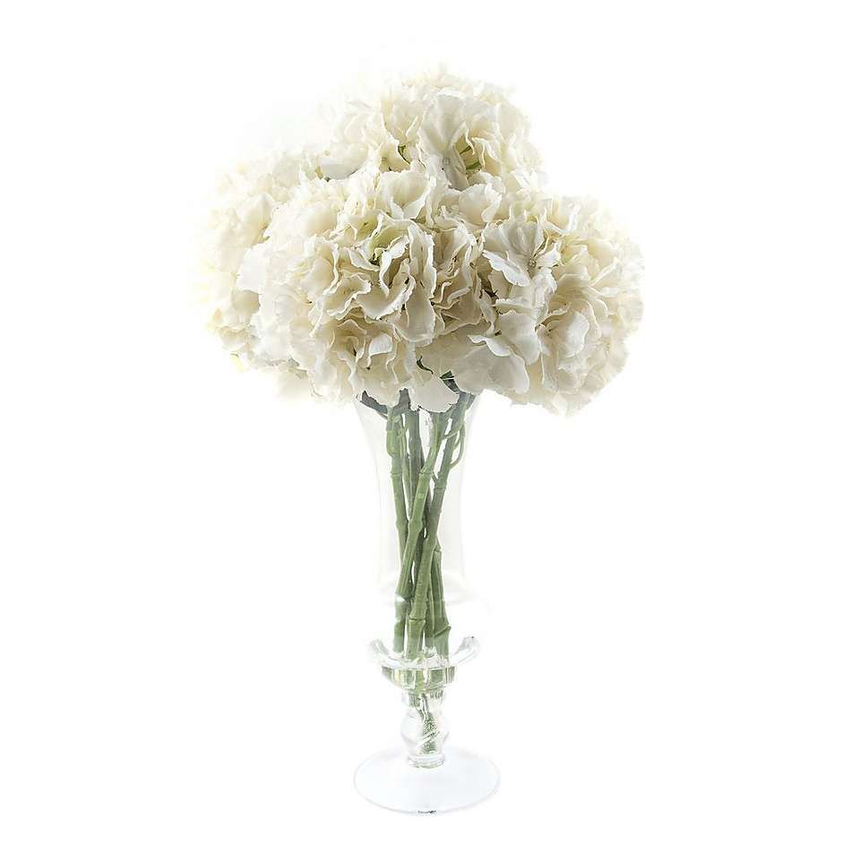 Dorma Hydrangeas In Goblet Vase Dunelm Fluted Vase Vase throughout dimensions 960 X 960