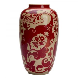 Dtails Sur Joseph Walmsley Burmantofts Faence Rouge Lustre Vase Afficher Le Titre Dorigine with size 1000 X 1000