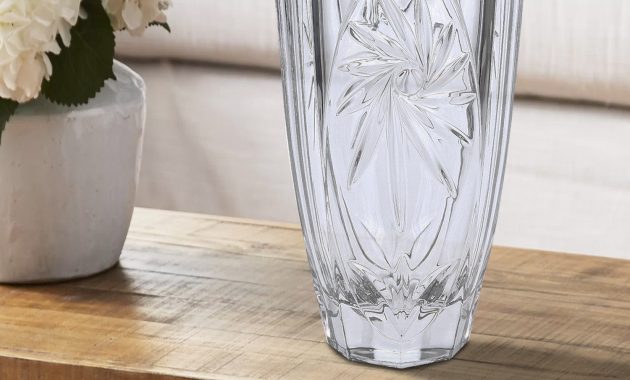 Dtails Sur Sans Plomb Verre Cristal 25 Cm Vase Clair Fleurs Affichage Table Pice Centrale Afficher Le Titre Dorigine intended for size 1500 X 1500