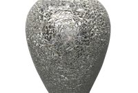 Dunelm Mosaic Silver Glass Vase In 2020 Mosaic Vase regarding sizing 2000 X 2000