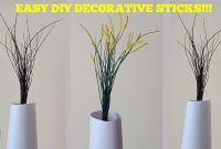 Easy To Make Table Top Vase Filler Sticks Using Leaf Mid Stem And Semolina Diy Grass Flowers inside measurements 1280 X 720