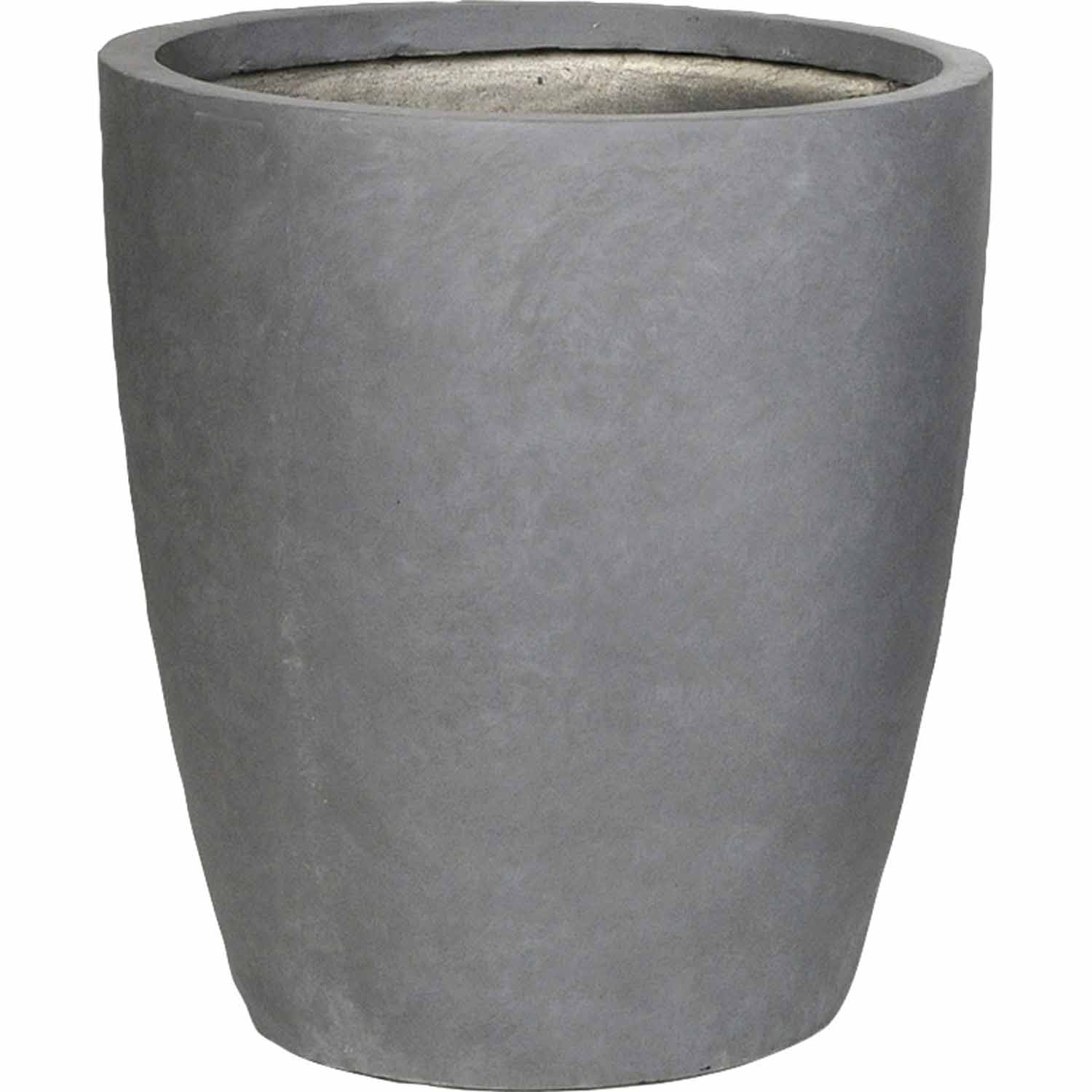 Egg Pot Clayfibre Large 42cm X 52cm Grey in measurements 1500 X 1500