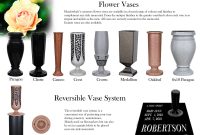 Elegant Cemetery Vases Flower Vase Headstone Vase inside measurements 1200 X 875