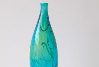 Elipse Vase Tall Blue Green The Whitehouse Gallery inside measurements 1333 X 2000