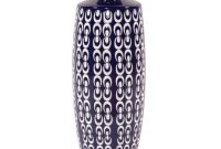 Elizabeth Austin Navy Blue And White Textured Ceramic Vase within size 1600 X 1600