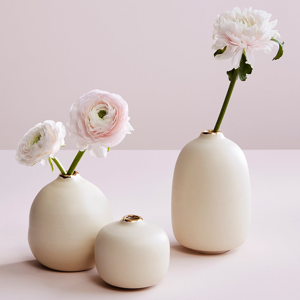 Eloise Tall Bud Vase Cream regarding sizing 1000 X 1000