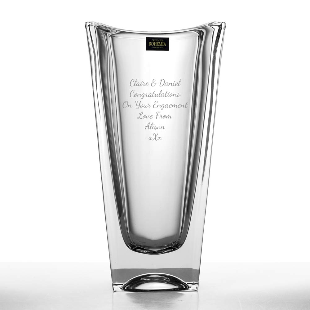 Engraved Okinawa Crystal Vase intended for proportions 1000 X 1000