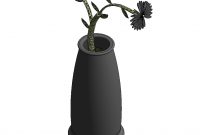 Fleur En Vase Modle Revit Cadblocksfree Cad Blocks Free intended for proportions 903 X 888
