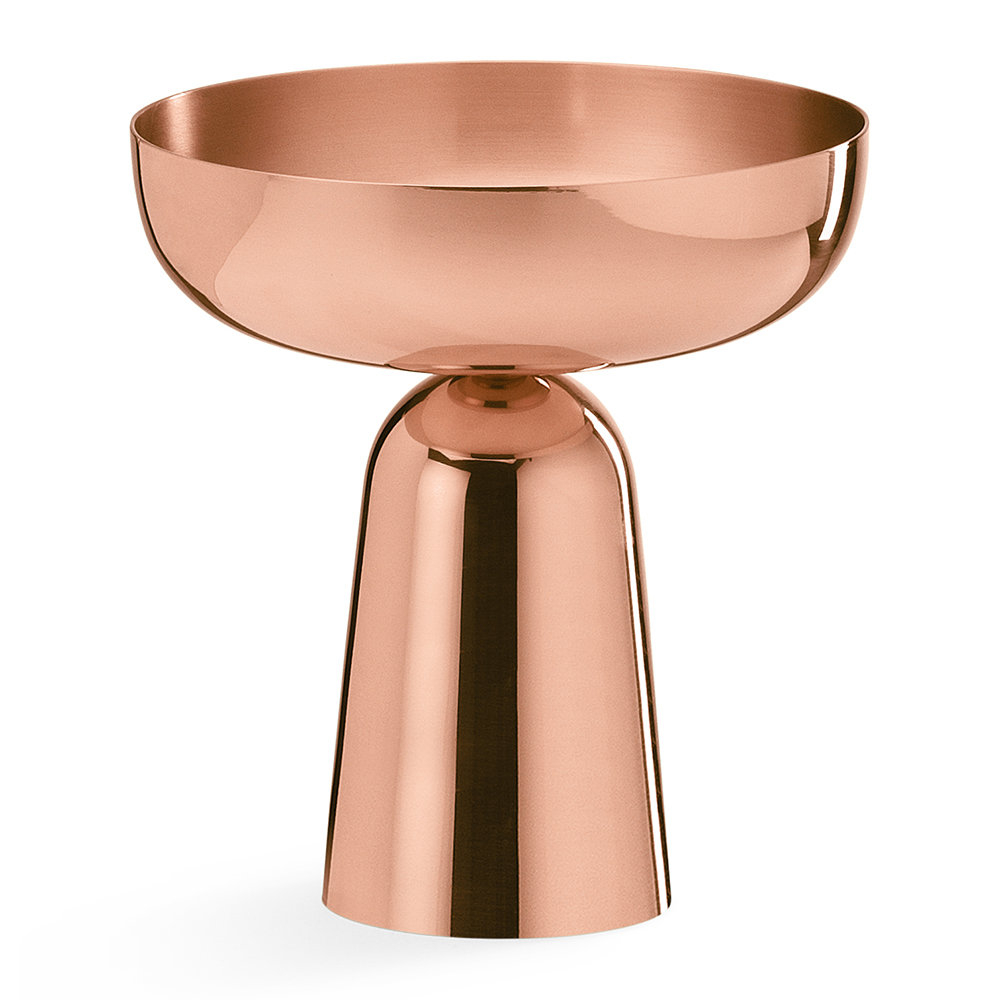 Flirt Round Vase Rose Gold with regard to sizing 1000 X 1000