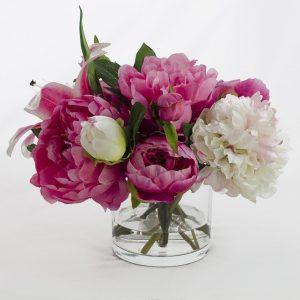 Flower Arrangements In Low Vases Google Search Peony for sizing 1142 X 1142