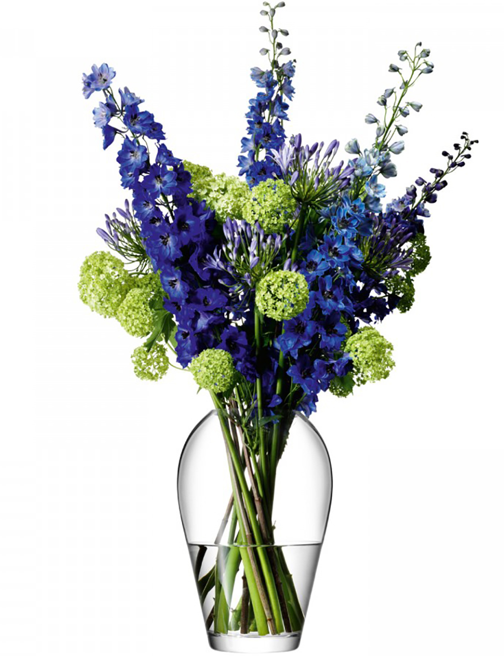 Flower Range Grand Bouquet Vase 35cm High X 24cm Diameter intended for size 1000 X 1301