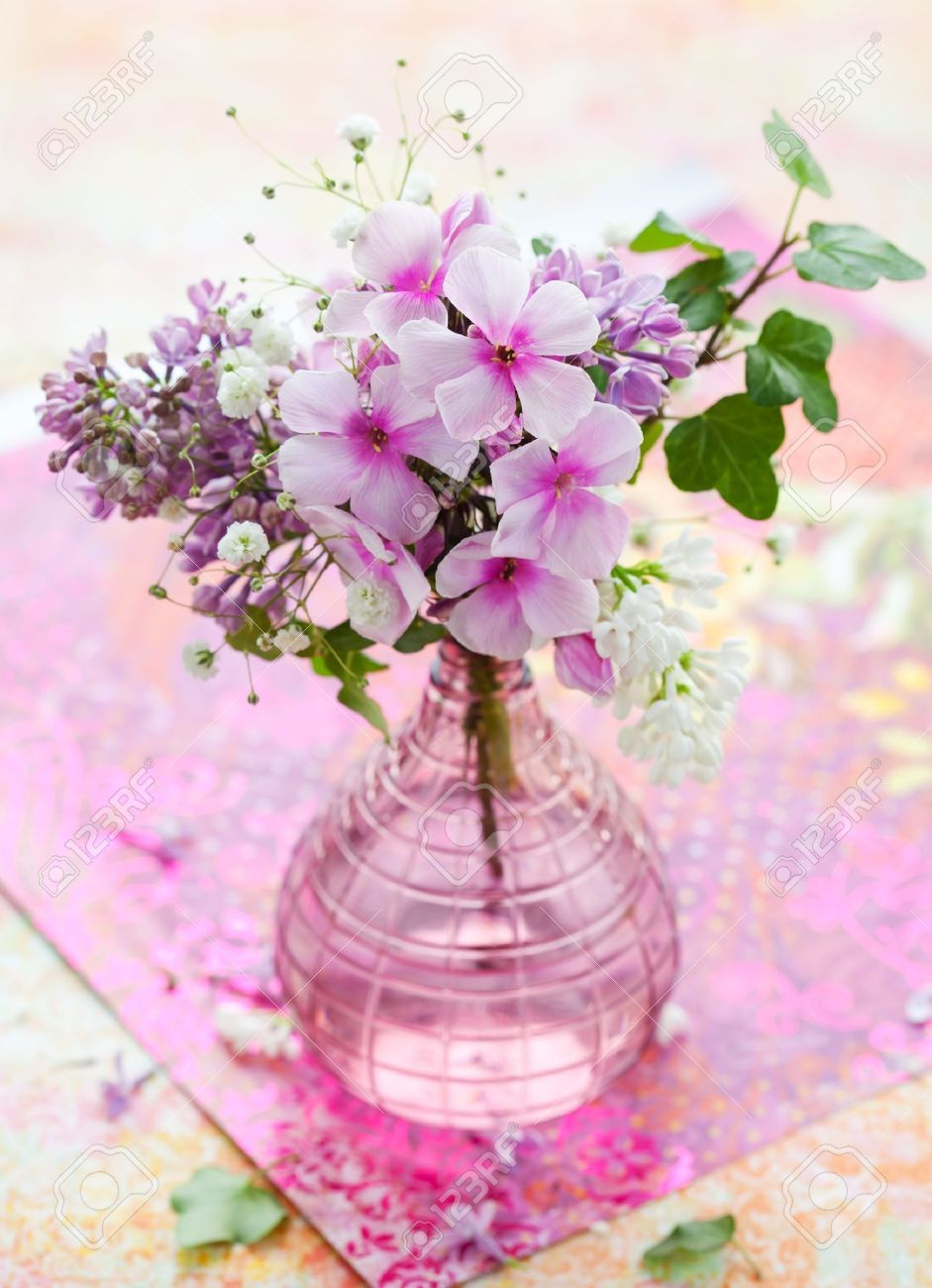 Flower Vase Beautiful Spring Flowers In A Vase Stock Photo pertaining to measurements 941 X 1300