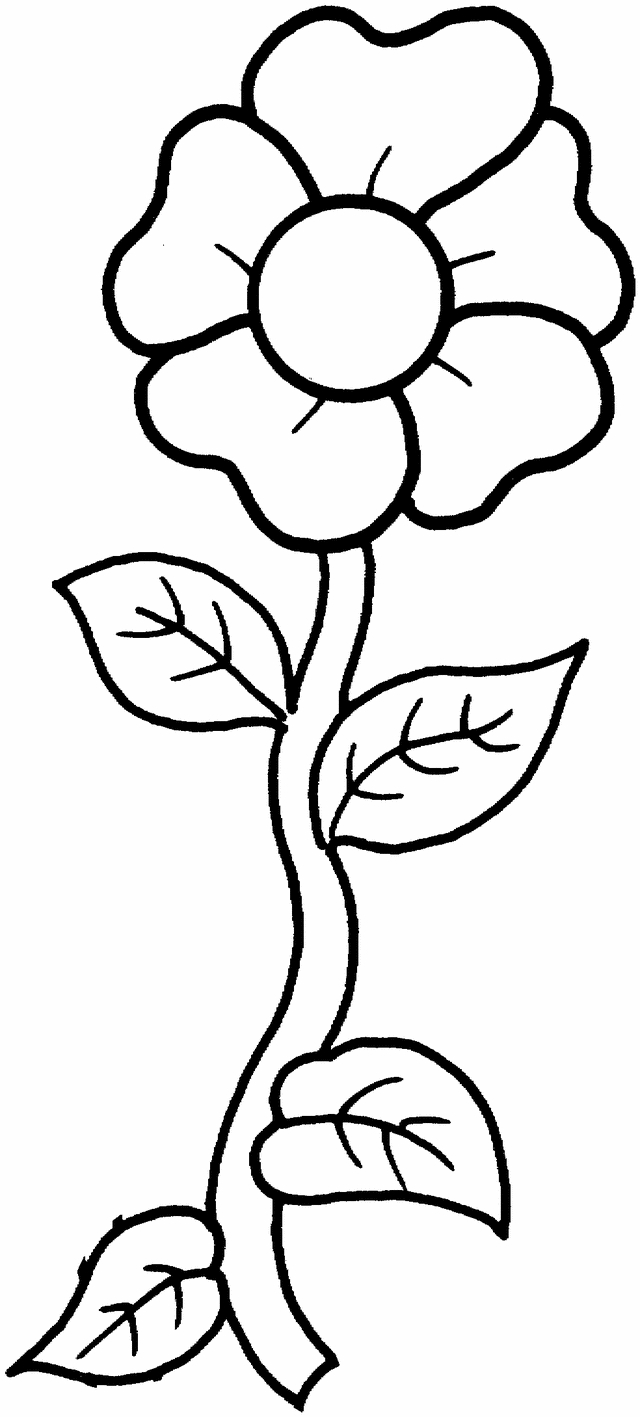 Free Flower Template Free Printable Download Free Clip Art inside size 640 X 1417