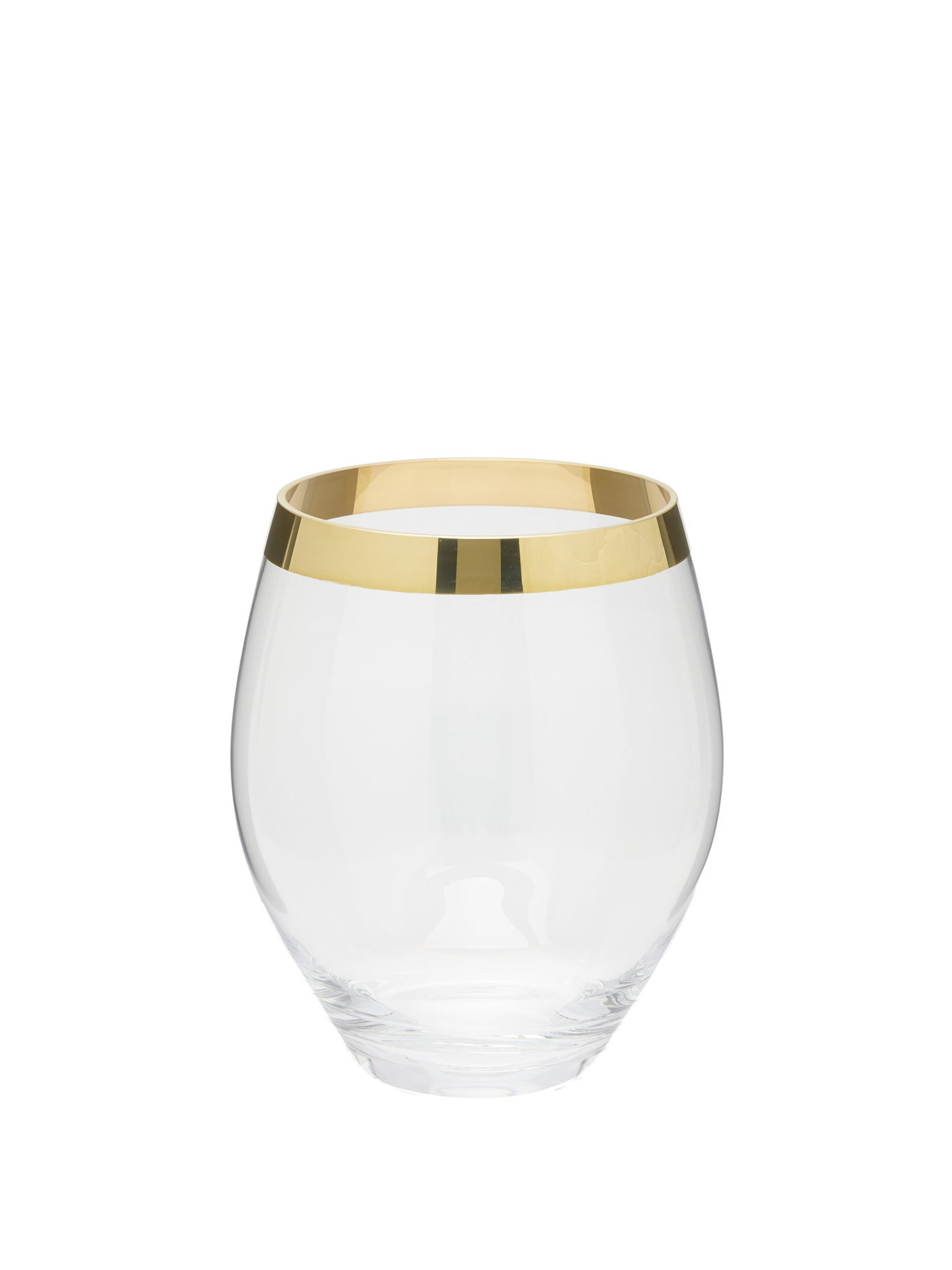 Gabriel Small Gold Rimmed Glass Hurricane Vase Aerin within measurements 1391 X 1854