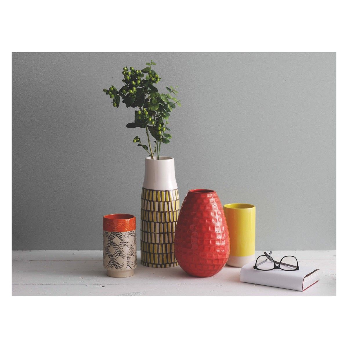 Garda Yellow Ceramic Vase Nice Things I Like Vase throughout sizing 1200 X 1200