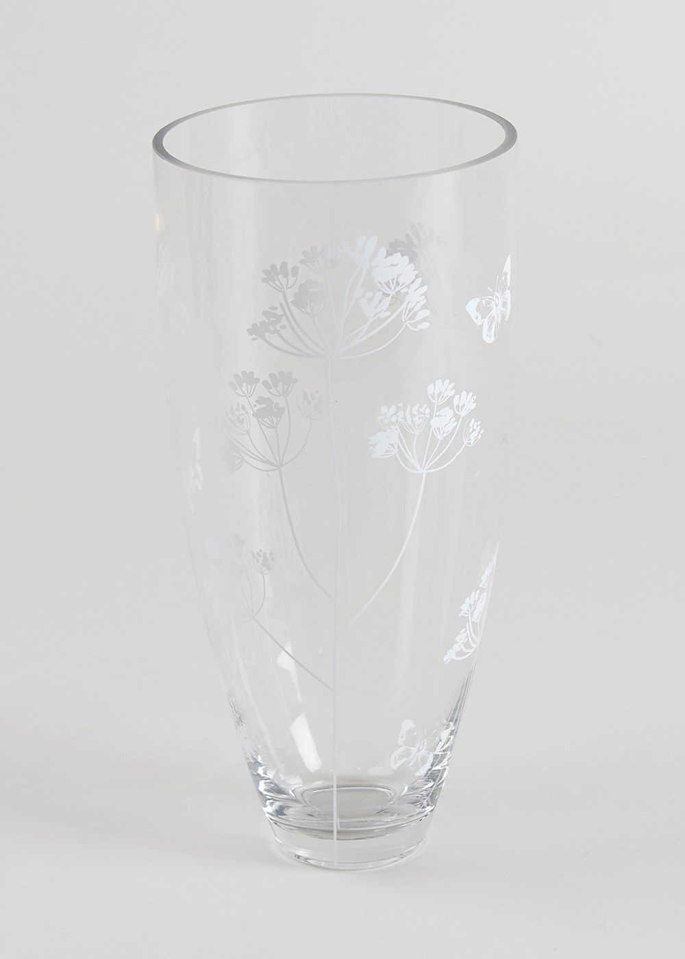 Glass Vase 28cm X 13cm Matalan Glass Vase Spring intended for size 1000 X 1400