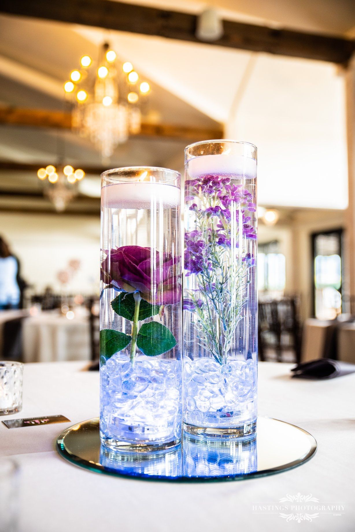 Glass Vase Filled With Water Lights Up Flower regarding size 1228 X 1840