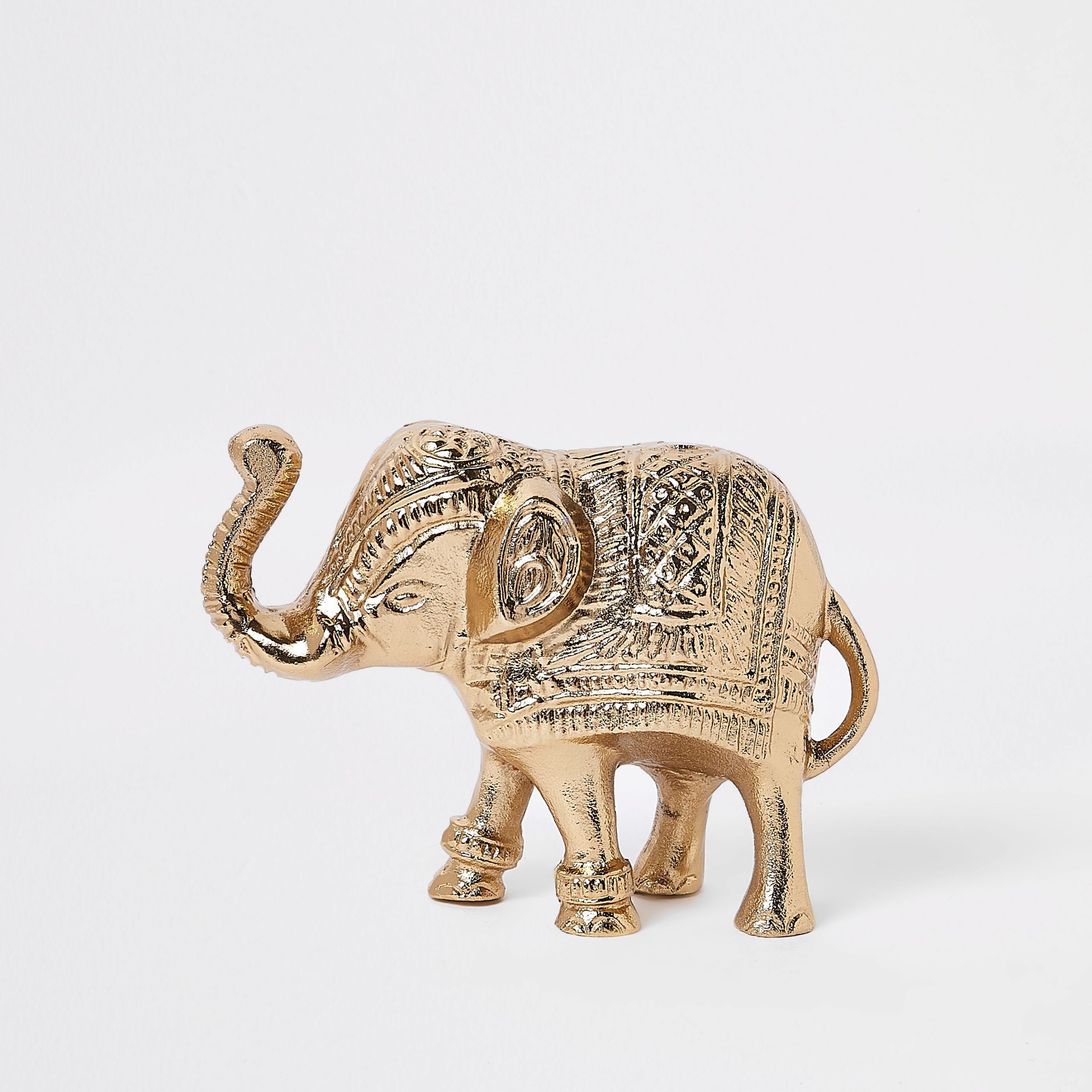 Gold Elephant Ornament Elephant Decorative Accessories Gold inside dimensions 2790 X 2790