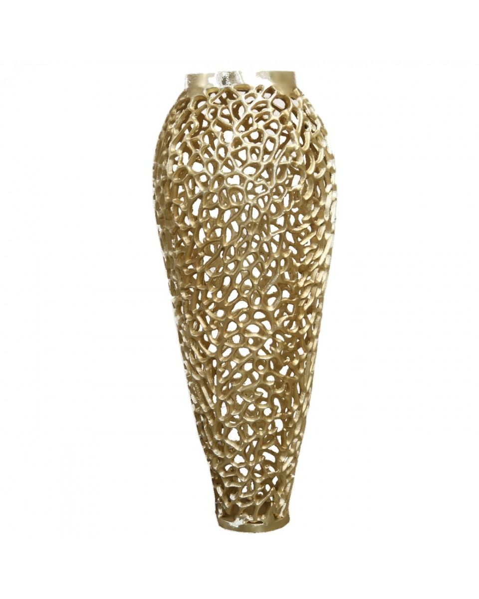Gold Lucca Metal Vase Large within sizing 960 X 1200