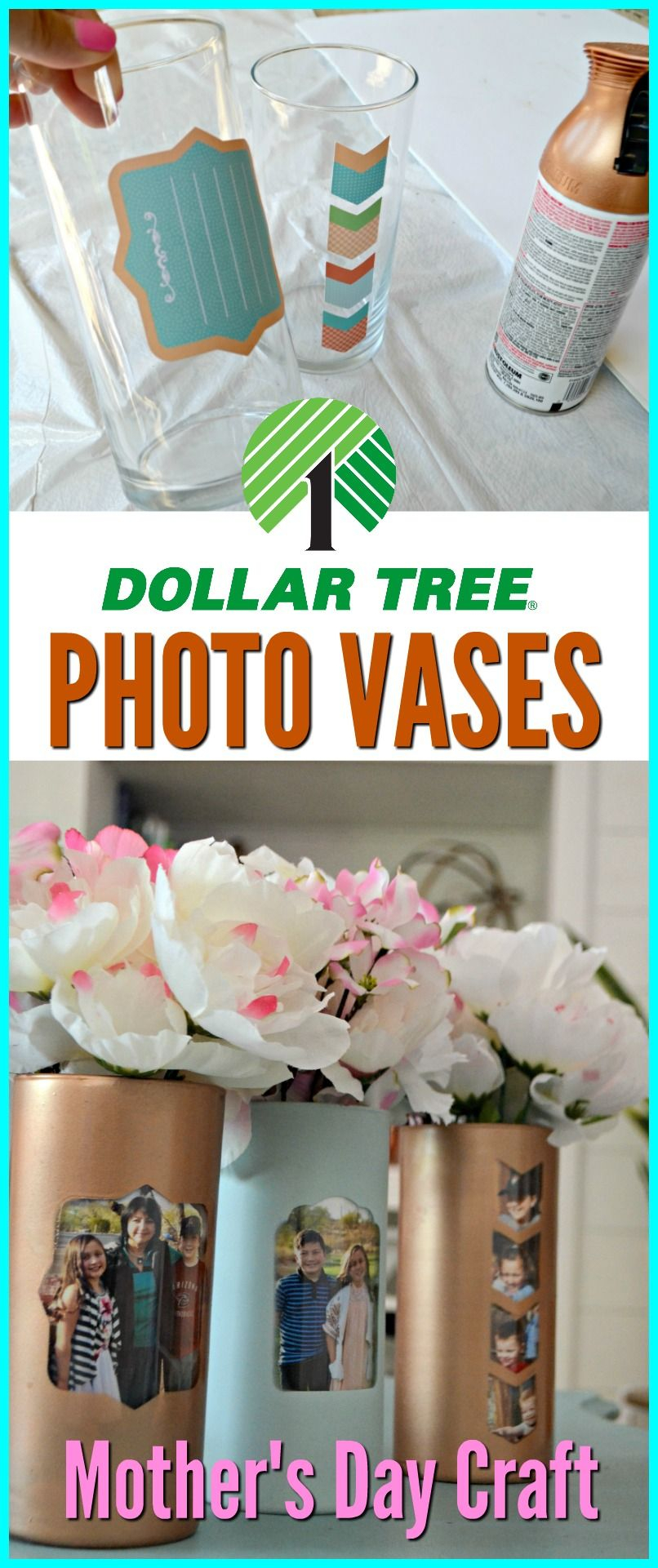 Grab A 1 Glass Vase And Adhesive Labels From Dollar Tree To with regard to dimensions 806 X 1921