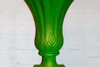 Green With Gold Speckle Plastic Flower Vase Ten And A Half with regard to proportions 1000 X 1000