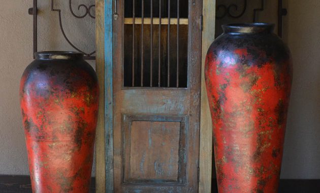 Hacienda Tall Red Floor Vases within dimensions 890 X 890