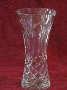 Handcut Polish Crystal Vase 24 Leaded 775 Tall within proportions 1125 X 1500