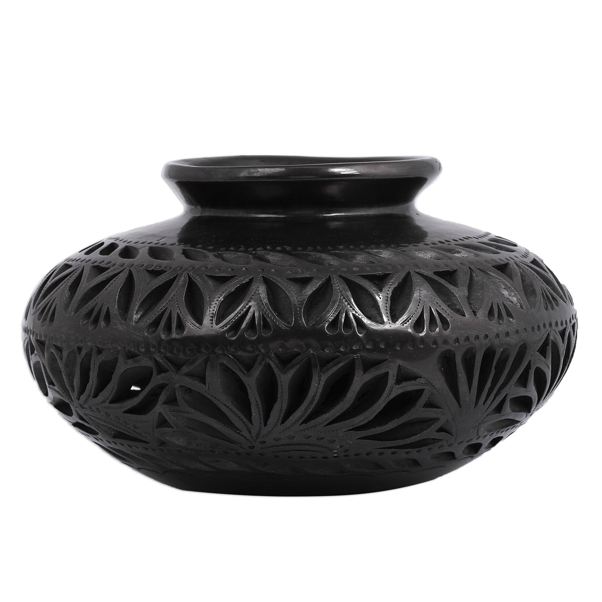 Handmade Black Earth And Fire Ceramic Decorative Vase Mexico for size 2000 X 2000