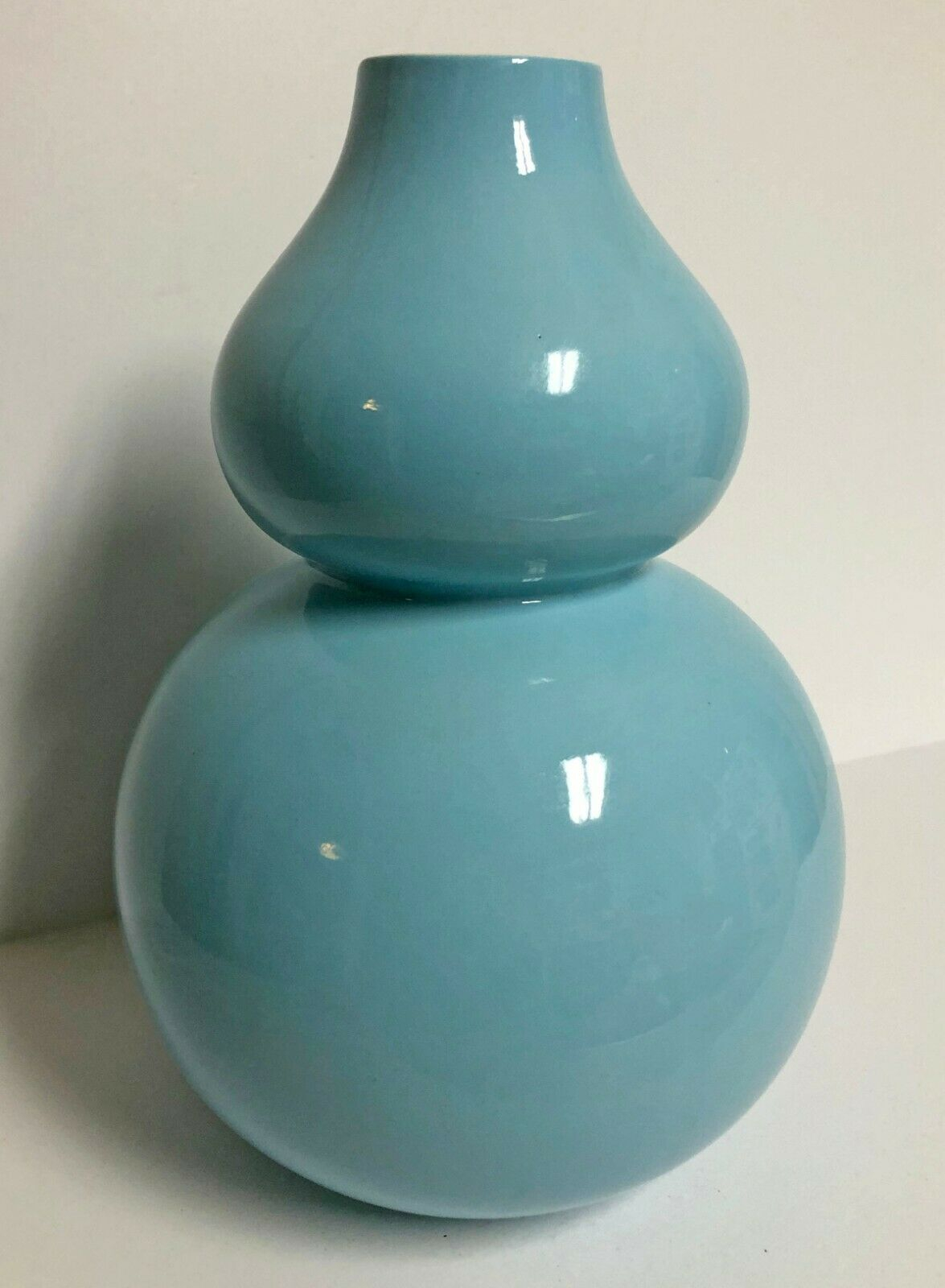 Happy Chic Jonathan Adler Mid Century Style Soft Blue Ceramic Vase 10 H with regard to dimensions 1175 X 1600