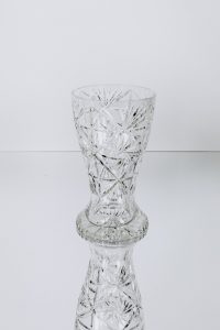 High Quality Tall Vintage Cut Crystal Vase B Table For Louis intended for measurements 1680 X 2520