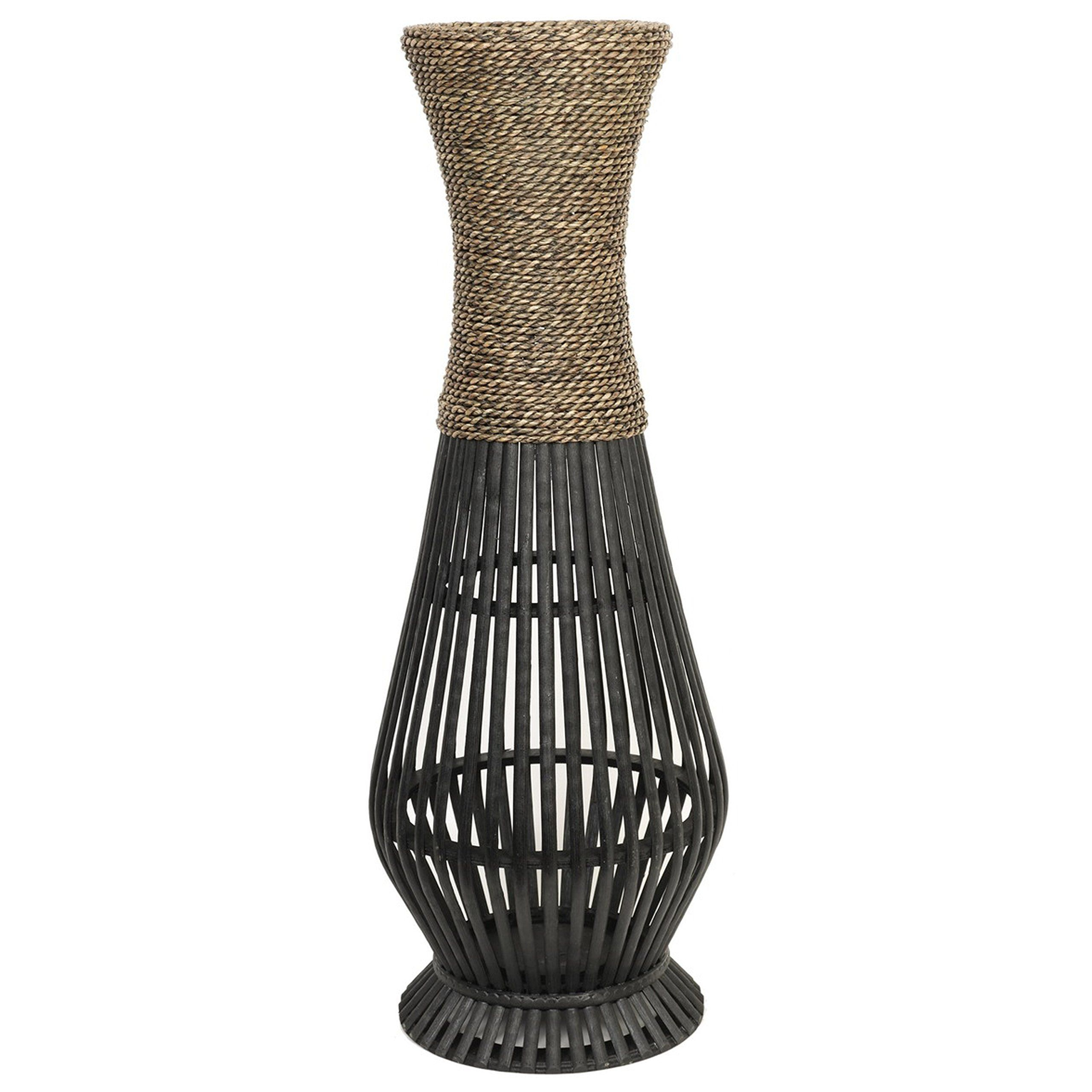 Hosley Tall Bamboo Wood Floor Vase 26 High Ideal Gift For throughout proportions 2560 X 2560
