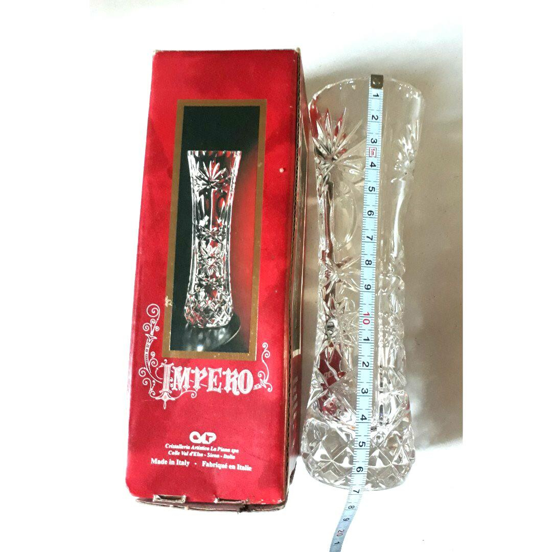 Impero Royal Crystal Rock Vase Made In Italy Home for measurements 1080 X 1080