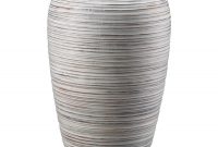 Kenora Vase In Cream White Fiberglass Moes Home inside dimensions 1500 X 1500